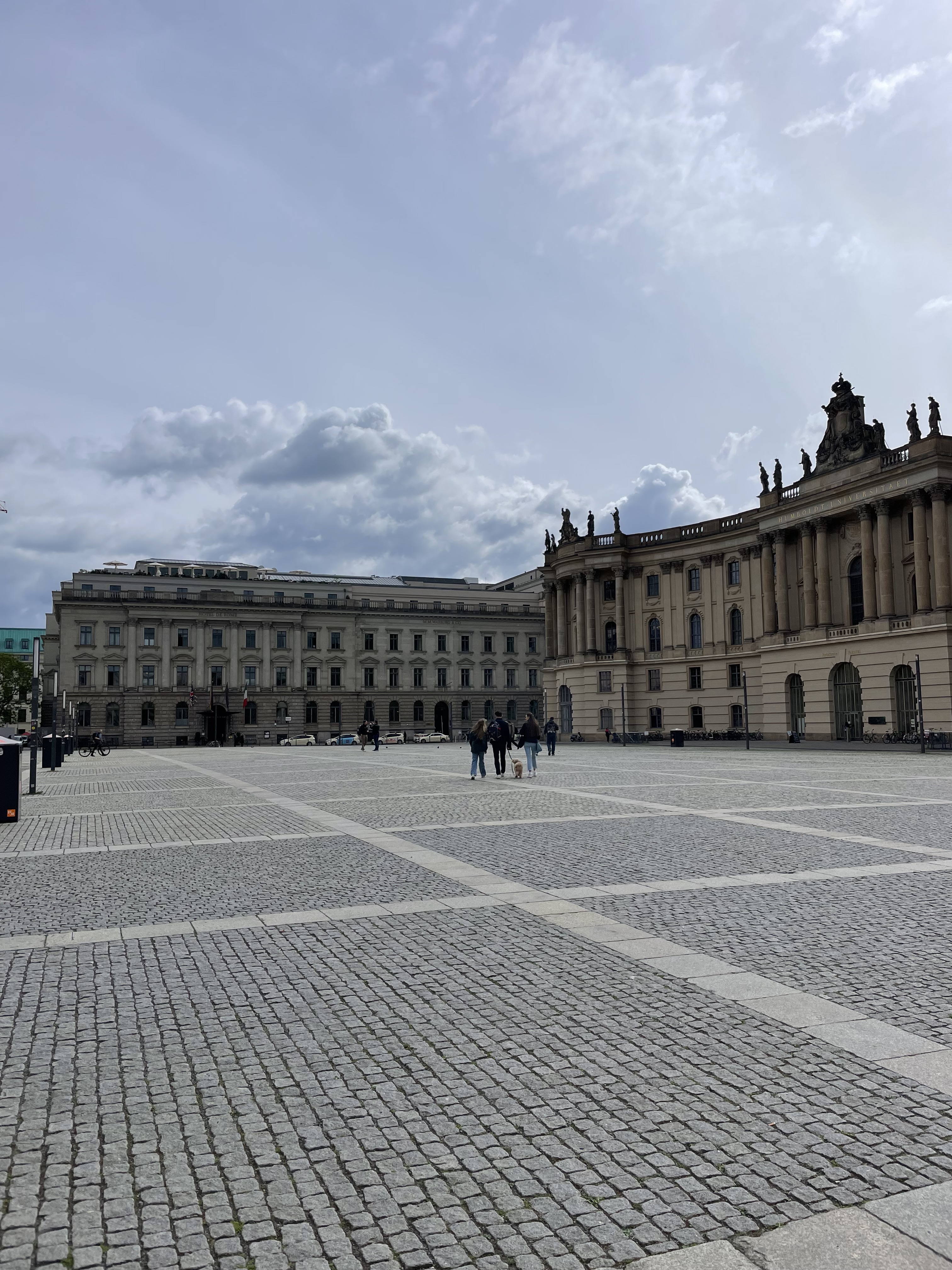 Bebelplatz book burning site in Berlin, 2024.
