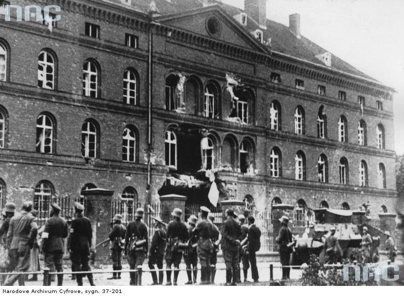 Siege on the Polish Post Office, Gdańsk, 1939.